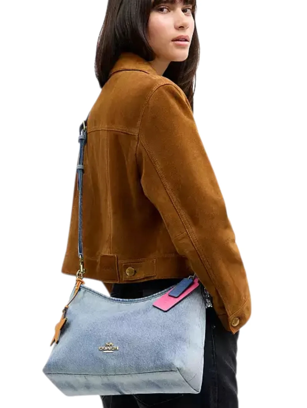 COACH LOVED DENIM LAUREL BAG- NEW - FACTORY WRAPPED - Picture 10 of 14